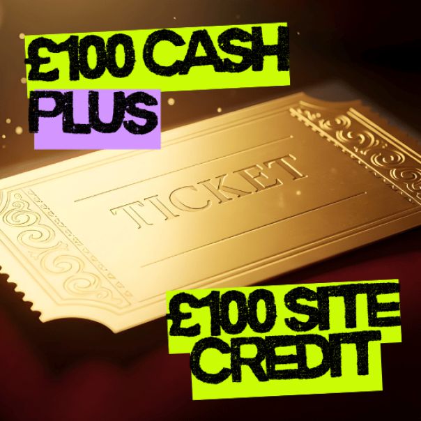 GOLDEN TICKET, WIN BOTH CASH AND CREDIT
