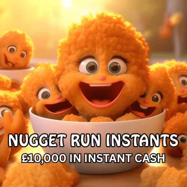 CHICKEN NUGGET RUN £10,000 INSTANTS GAME