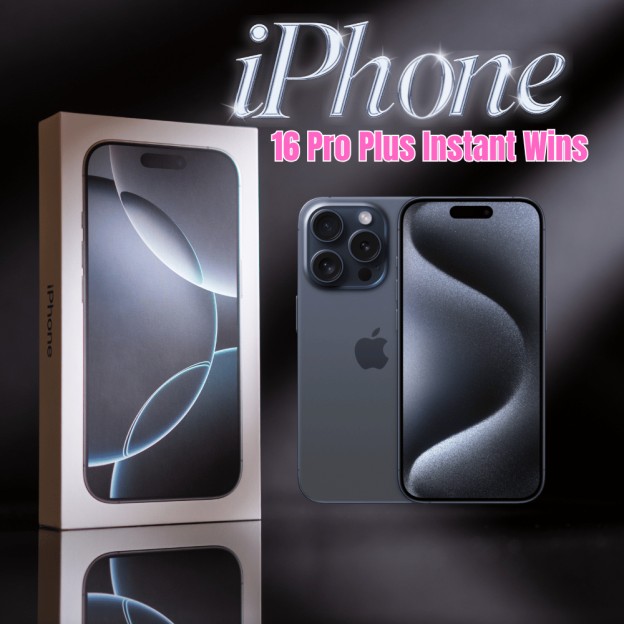 WIN AN IPHONE 16 PRO + INSTANT WINS