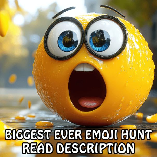 WOW BIGGEST EVER EMOJI HUNT - READ DESCRIPTION