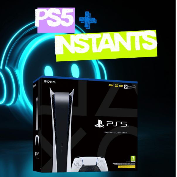 PS5 DIGITAL + INSTANT WINS