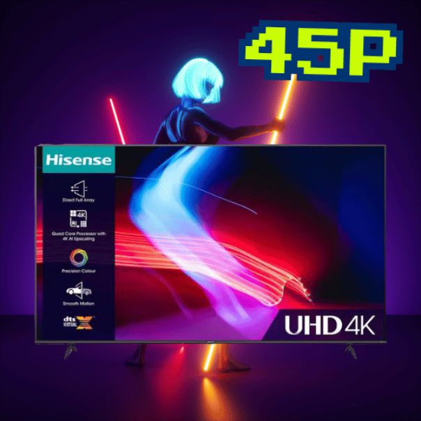 WIN A HISENSE 55" T.V + INSTANT WINS