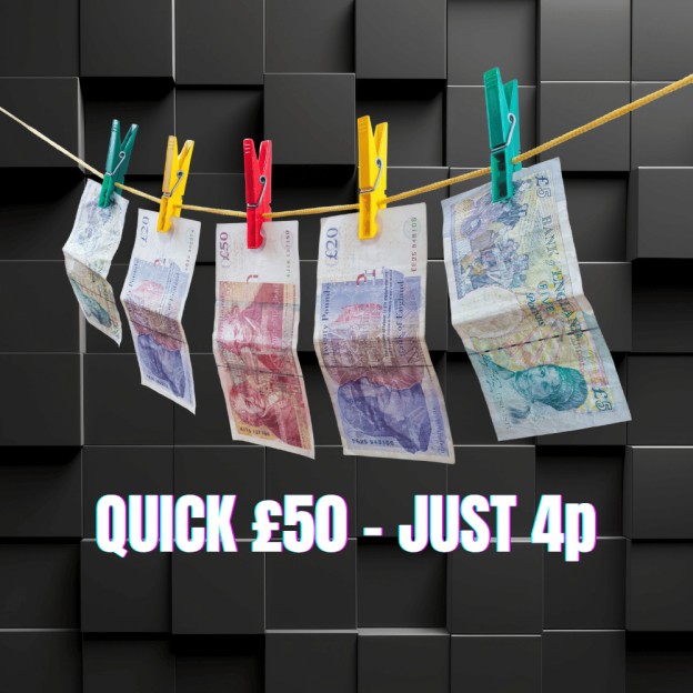 QUICK £50 #2 JUST 4p TO PLAY