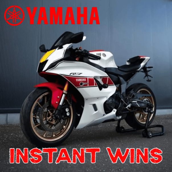 WIN A 2023 YAMAHA R7 + INSTANT WINS