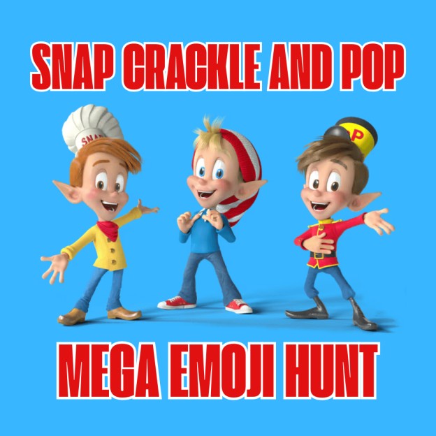 Snap, Crackle and Pop - BIG EMOJI HUNT