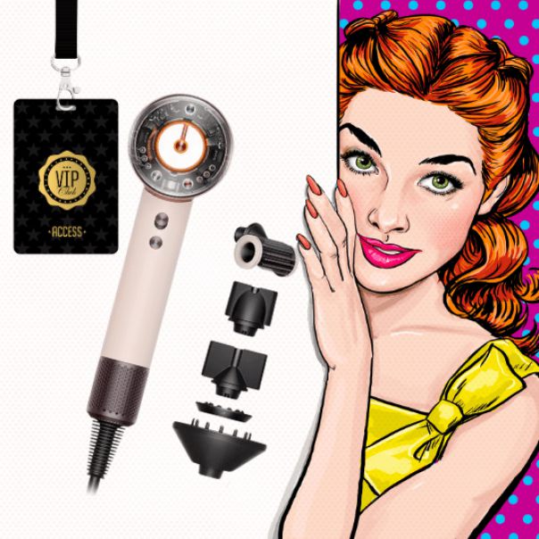 WIN A DYSON HAIR DRYER + VIP DRAW