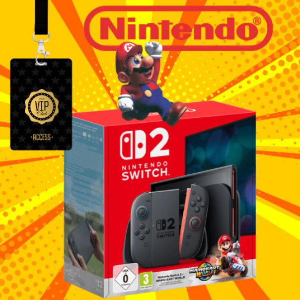WIN A NINTENDO SWITCH 2 + VIP DRAW