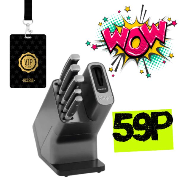 WIN A SET OF NINJA KNIVES + VIP DRAW