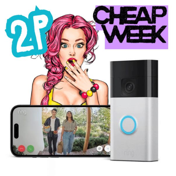 WOW ITS CHEAP WEEK - WIN A RING DOORBELL FOR JUST 2p