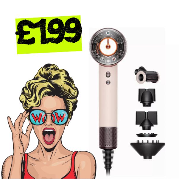 WOW WIN A TOP END DYSON HAIR DRYER - LOW ODDS