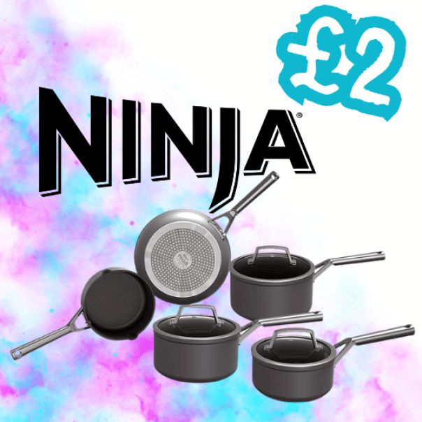 WIN A 5 PIECE NINJA PAN SET