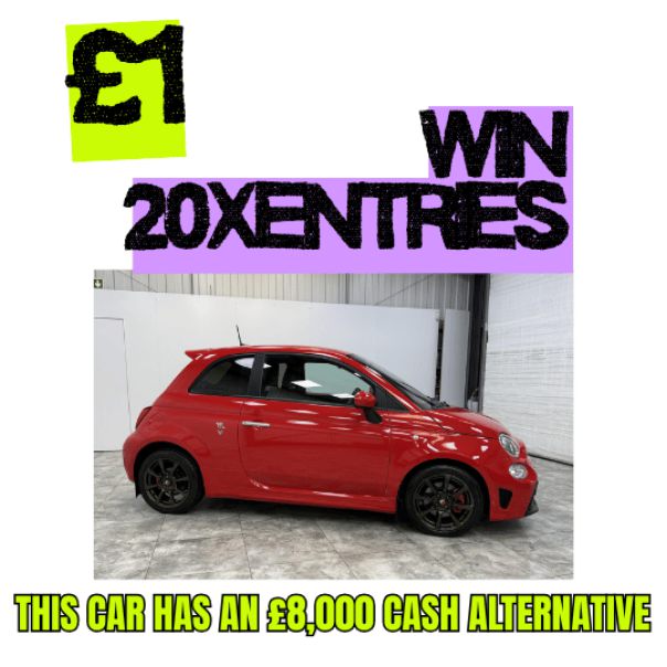 WIN 20x ENTRIES INTO THE CAR DRAW