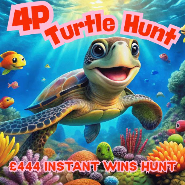 TURTLE HUNT 4p INSTANT WINS