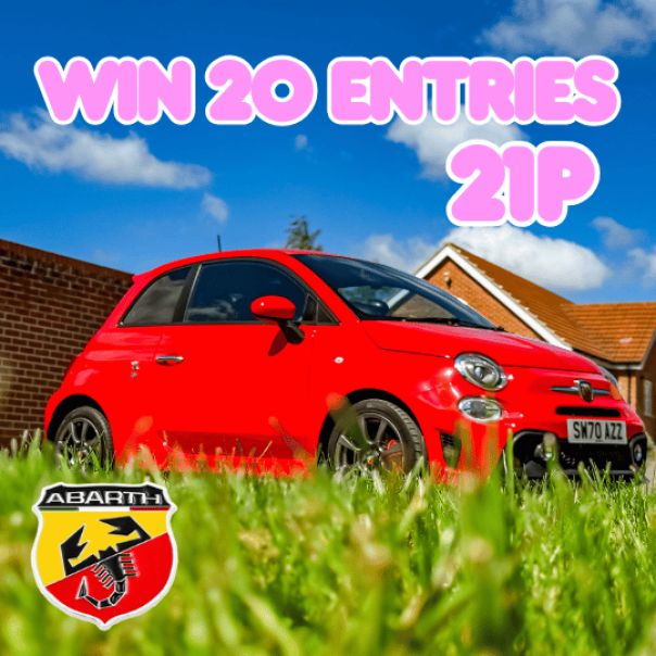 WIN 20x ENTRIES INTO THE ABARTH DRAW