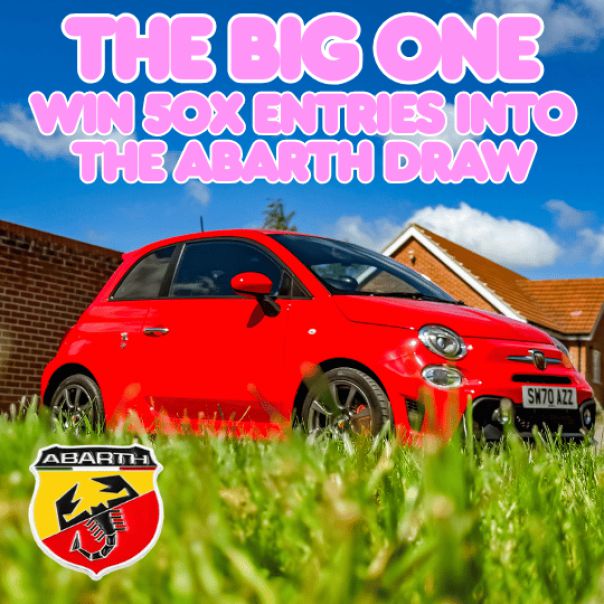OMG WIN 50x ENTRIES INTO THE CAR DRAW