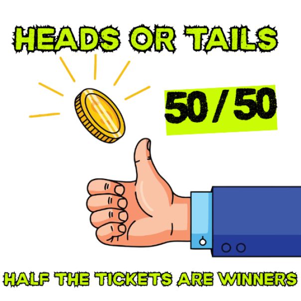 HEADS OR TAILS 50/50 INSTANTS