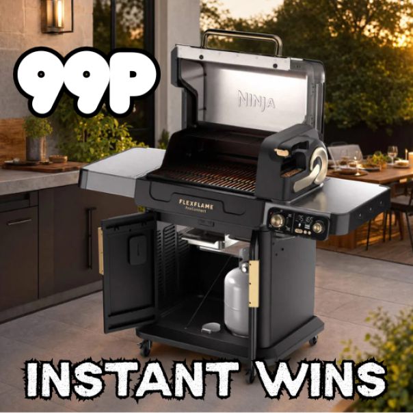 WIN A NINJA FLEXFLAME BBQ + INSTANT WINS