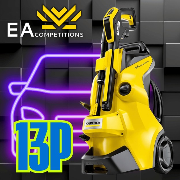 WIN A KARCHER K4 FOR AS LITTLE AS 13p