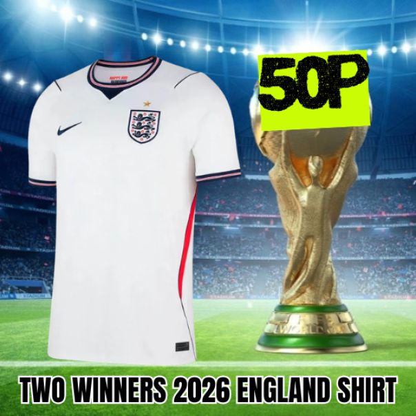 TWO WINNERS - 2026 ENGLAND SHIRT
