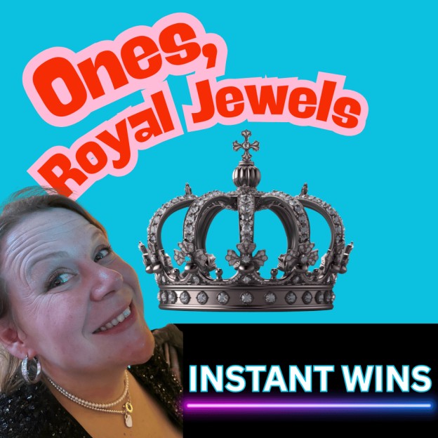 ONES ROYAL JEWELS - FIND A CROWN AND RECEIVE CASH EVERY WEEK FOR 16 WEEKS 👑