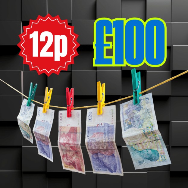 £100 QUICKIE Top up - 12p