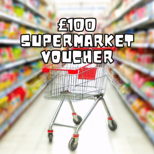 Win a £100 Supermarket Voucher of choice