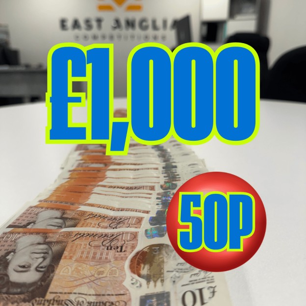 £1,000 - JUST 50p TO PLAY