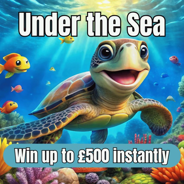£17,500 UNDER THE SEA - INSTANT WINS 16p